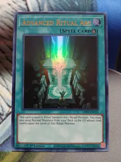 Yugioh Advanced Ritual Art Ultra Rare GFP2-EN153 1st Ed Near Mint - Image 1