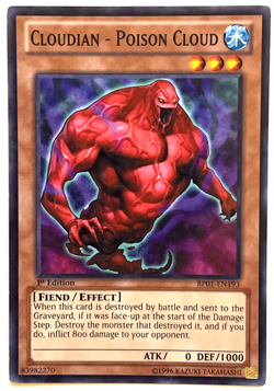 YuGiOh! - Cloudian - Poison Cloud - BP01-EN193 - 1st Edition - Common - Image 1