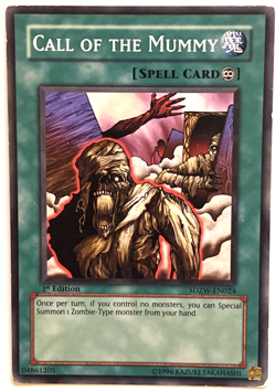 YuGiOh! - Call of the Mummy - SDZW-EN024 - 1st Edition - Common - Image 1