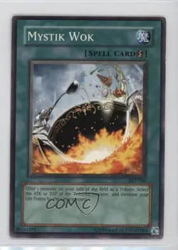 Mystik Wok Unlimited YuGiOh Ancient Sanctuary #AST-036 2004 - Image 1