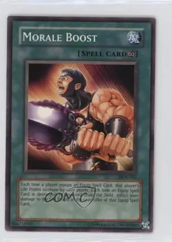 Morale Boost Unlimited YuGiOh Dark Crisis #DCR-042 2003 - Image 1