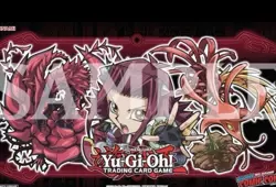 YuGiOh X15 Playmat Exclusive AKIZA BLACKROSE DRAGON 2025 NYCC Exclusive PRESALE - Image 1