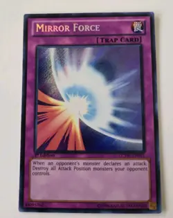 Yugioh Mirror Force LCYW-EN091 Secret Rare NM 1st Edition - Image 4