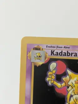 Pokemon Card WOTC Kadabra 32/102 Base Non-holo Uncommon Unlimited 1999 - LP - Image 3