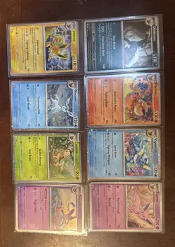 Pokemon TCG Prismatic Evolutions Costco Mini Tin Cosmos Promo Cards Set Of 8 NM - Image 1