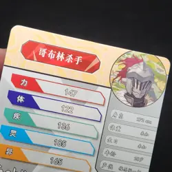 Goblin Slayer SR Super Rare Holo Card NM CCG Anime Manga Legend Fire - Image 4