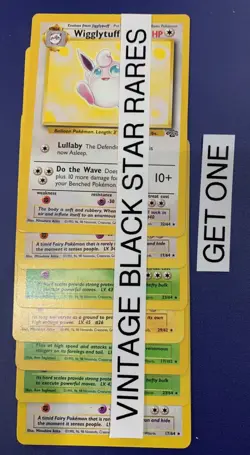 1st Edition -AND Rares -Old Pokemon Cards - 100% Vintage Pack - ONLY WOTC - Image 2