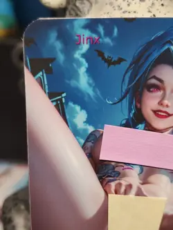 1/1 Only 1 Made Jinx Halloween NSFW F/N Arcane Legends Lonestar Customs Card - Image 2