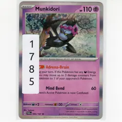 Pokemon TCG Munkidori 095/167 Sv06: Twilight Masquerade Holo Card EN-NM 2024 - Image 3