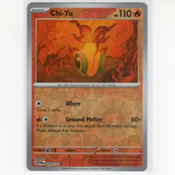 Pokemon TCG Chi-Yu 039/167 SV: Twilight Masquerade Reverse Holo Card EN-NM 2024 - Image 1