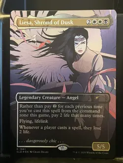 Liesa Shroud of Dusk FOIL #1961 NM MTG Secret Lair Festival in a Box Magic Card - Image 1