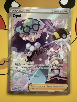 Opal TG28/TG30 Lost Origin Full Art Ultra Rare Holo Pokemon Card * New* - Image 1