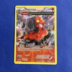 Pokemon Magcargo Full Art XY Primal Clash 24/160 Regular Rare Card - NM - Image 1