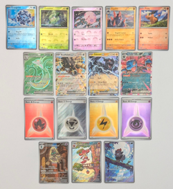 Lot of 16 Pokemon TCG Cards White Flair & Black Bolt SV Zorua Simisear Beheeyem - Image 1
