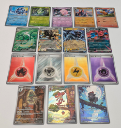 Lot of 16 Pokemon TCG Cards White Flair & Black Bolt SV Zorua Simisear Beheeyem - Image 2