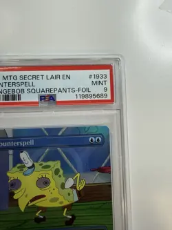 2025 MTG Secret Lair SpongeBob Counterspell #1933 Foil Trading Card Game TCG - Image 3