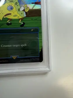 2025 MTG Secret Lair SpongeBob Counterspell #1933 Foil Trading Card Game TCG - Image 4