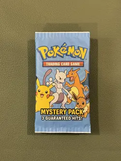 Pokemon TCG Sealed Mystery Pack! 10 Cards w/ 3 Guaranteed Hits Holo RH Rare Etc - Image 1