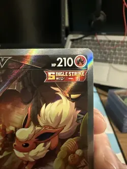Pokemon TCG S-Chinese CS4aC-137 SR Flareon V Alt Art Card - US Seller - Image 3