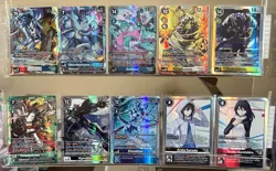 Digimon - BT-22 Cyber Eden - Complete Set C/U/R Cards(88) + 10/13 Secret Rares - Image 1