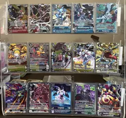 Digimon - BT-22 Cyber Eden - Complete Set C/U/R Cards(88) + 10/13 Secret Rares - Image 2