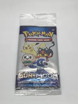 Pokemon - 3 Card Booster Pack - General Mills Cereal Promo - Sun & Moon - Sealed - Image 2