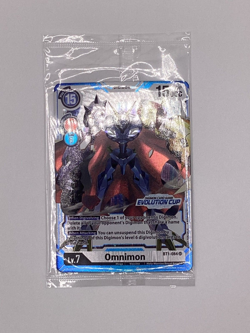 Digimon Omnimon Evolution Cup Prize Card - BT1-084 - Sealed - English - Image 1