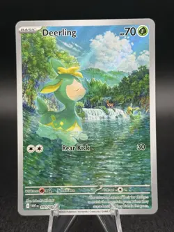 Pokemon TCG Deerling 91/86 IR White Flare English Card Mint Condition - Image 1