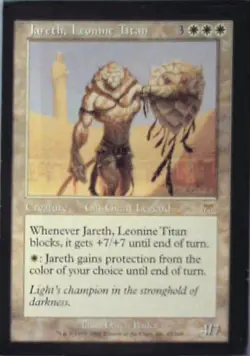 Jareth, Leonine Titan - Onslaught: #43, Magic: The Gathering Lp R210 - Image 1