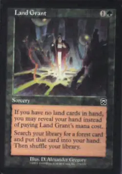 Land Grant - Mercadian Masques: #255, Magic: The Gathering Lp R209 - Image 1