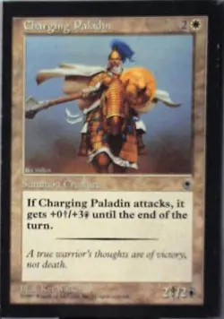 Charging Paladin - Portal: #11, Magic: The Gathering Lp R209 - Image 1