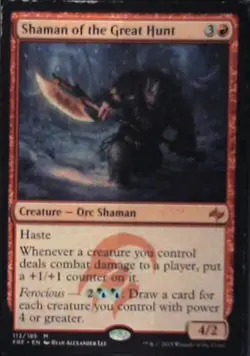 Shaman of the Great Hunt - Fate Reforged: #113, Magic: The Gathering Lp R209 - Image 1