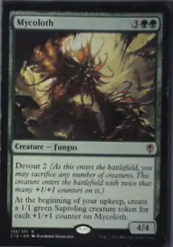 Mycoloth - Commander 2016: #158, Magic: The Gathering Lp R209 - Image 1