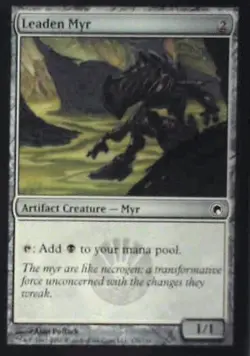 Leaden Myr - Scars of Mirrodin: #170, Magic: The Gathering Nm R208 - Image 1