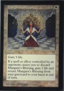 Mangara's Blessing - Mirage: #25, Magic: The Gathering Nm R208 - Image 1