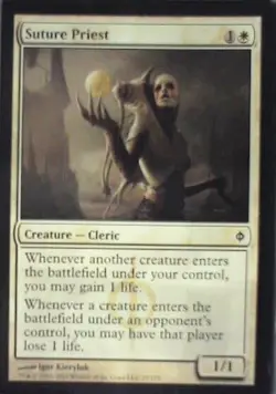 Suture Priest - New Phyrexia: #25, Magic: The Gathering Nm R208 - Image 1