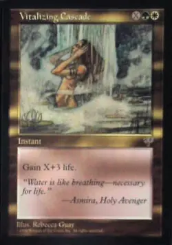 Vitalizing Cascade - Mirage: #286, Magic: The Gathering Nm R208 - Image 1