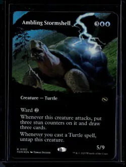 Ambling Stormshell - 332 - Foil - TDM - NM - MTG Magic the Gathering - Image 1