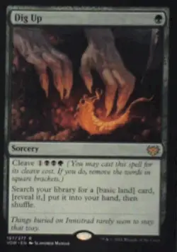 Dig Up - Innistrad: Crimson Vow: #197, Magic: The Gathering Nm R204 - Image 1