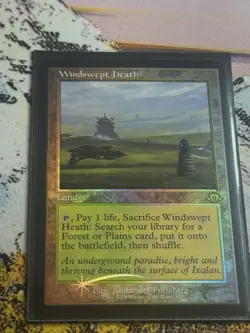 Windswept Heath (Retro Frame) - MTG - MH3- FOIL - Image 2