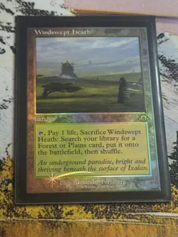 Windswept Heath (Retro Frame) - MTG - MH3- FOIL - Image 4