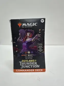 Magic the gathering outlawsof thunder junction commander deck-Most Wanted - Image 2