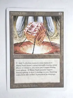 Mana Vault NM Revised English Rare 1994 MTG Magic - Image 1
