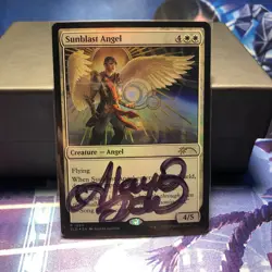 Sunblast Angel - Signed - SLD Alayna Danner - MTG - Foil - NM - Image 1