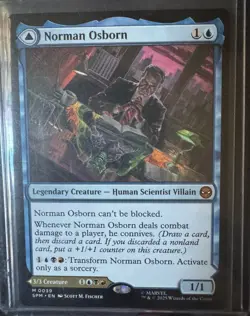 NM/M - Norman Osborn/Green Goblin M 0039 - MTG Marvel's Spider-Man - Image 1