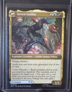 NM/M - Norman Osborn/Green Goblin M 0039 - MTG Marvel's Spider-Man - Image 2