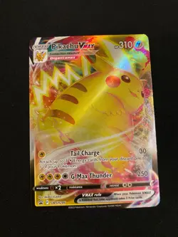 Pokemon SWSH: Sword & Shield Promo Cards SWSH286 Pikachu VMAX - Image 1
