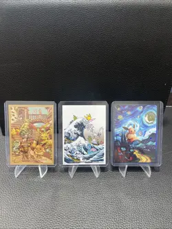 Eeveelution Great Wave Pikachu Eevee Sleeve. Pokemon Center - Image 1