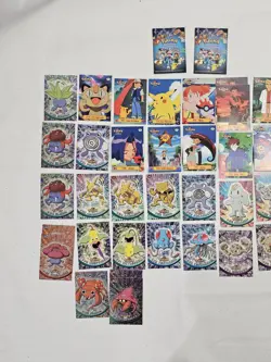 Pokemon 38 Topps & Chrome - Vileplume & Ash Ketchum - Ungraded C28 - Image 2