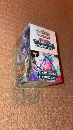Pokemon TCG Temporal Forces Half Booster Box Sealed, 18 Packs - Image 1